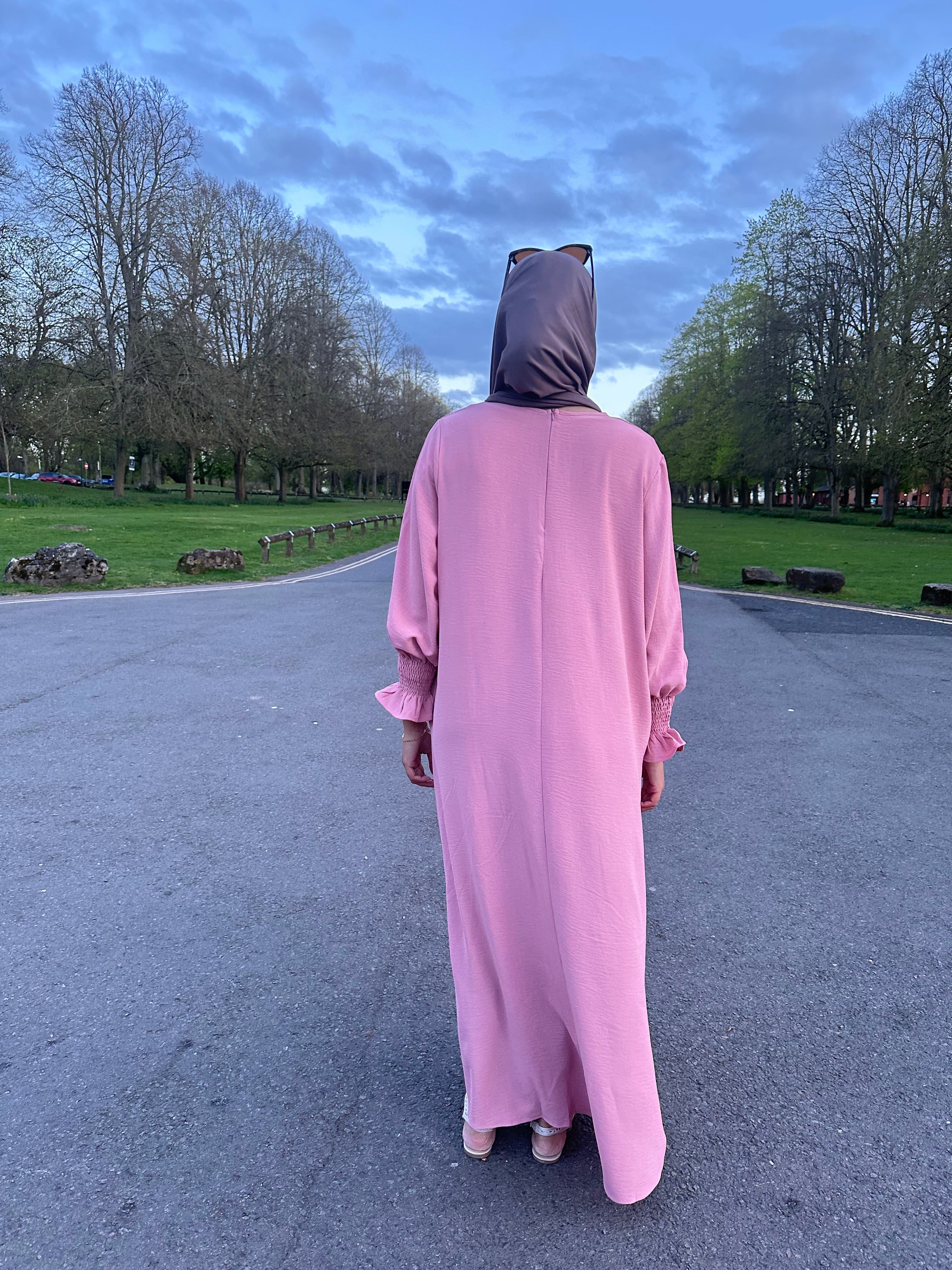 Baby Pink Essentials Abaya