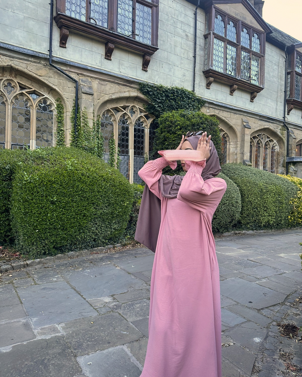 Baby Pink Essentials Abaya