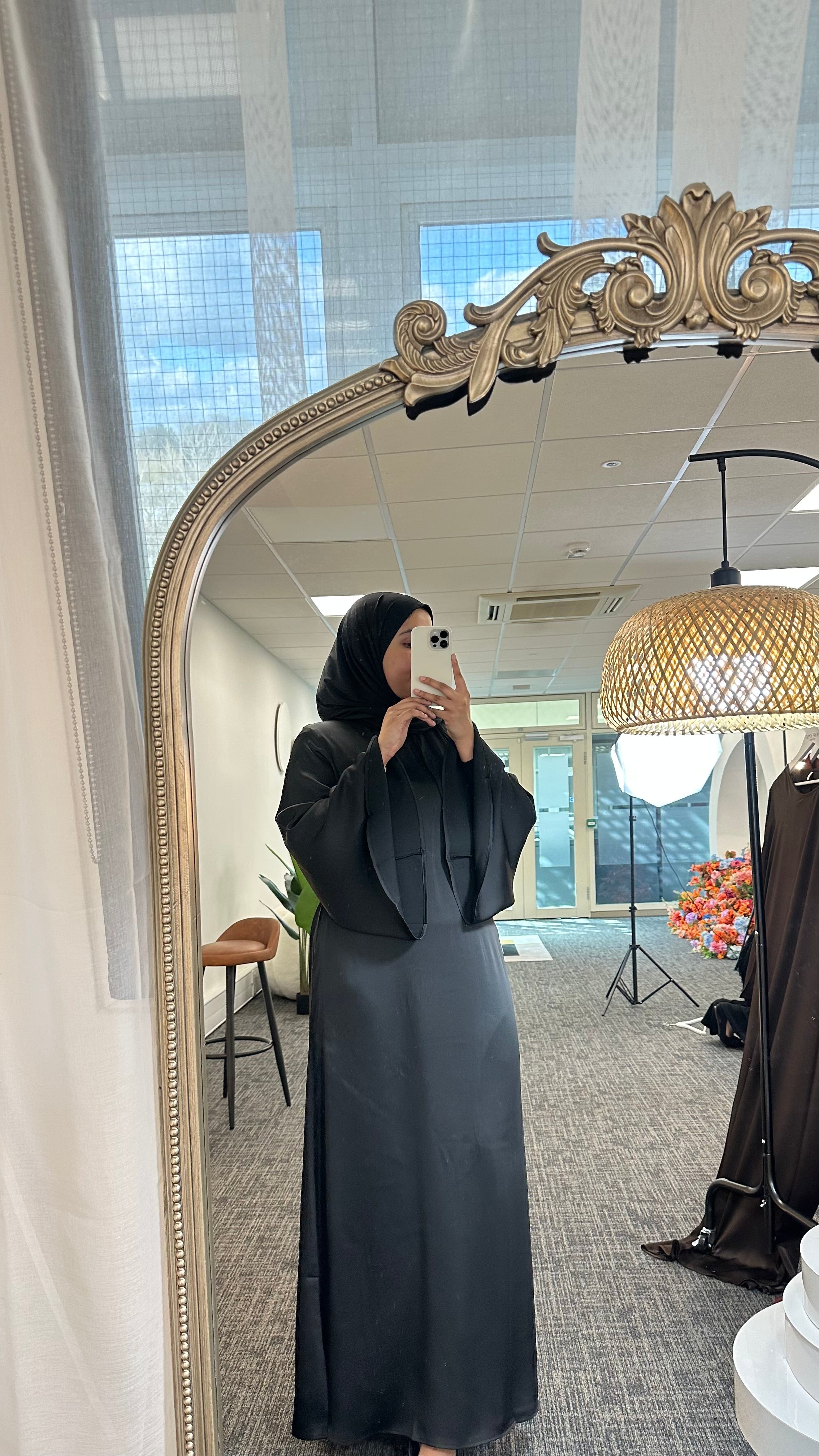 Black Long Sleeve Maxi Dress