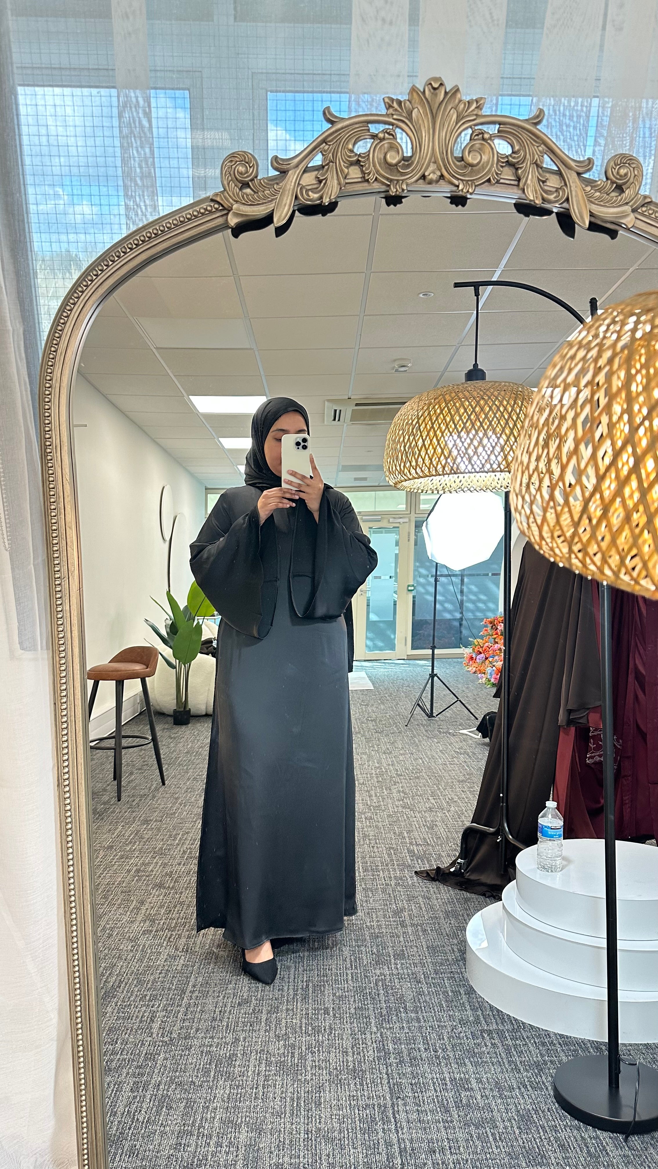 Black Long Sleeve Maxi Dress