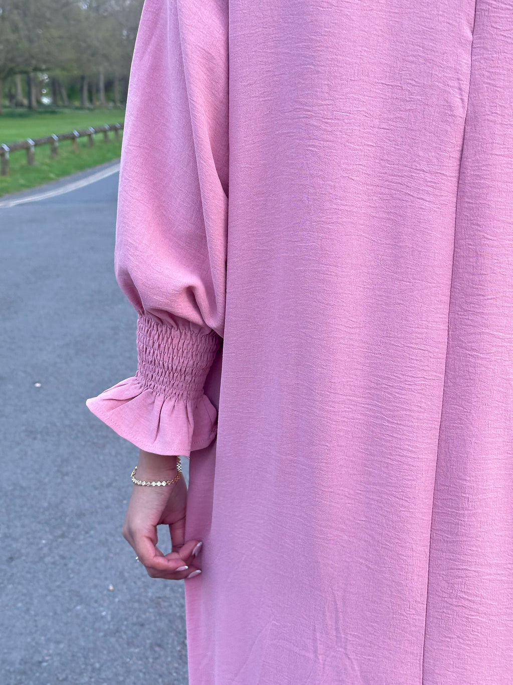 Baby Pink Essentials Abaya